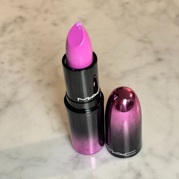 MAC Cosmetics Love Me Lipstick | Let Them Eat Cake | NEW MAKEUP - Picture 2 of 4